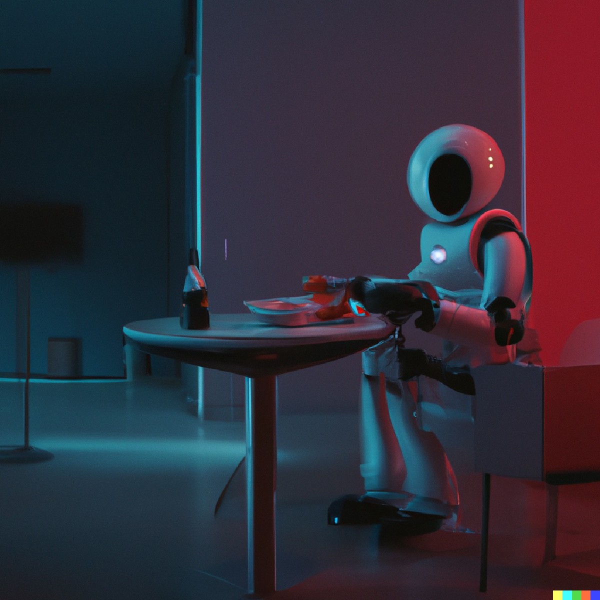 A short reflection on AI and low cost